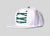 NYJ White & Green Snap Back